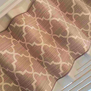 Patterened wilton stair runner