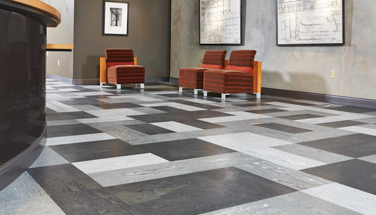 A lovely tarkett floor